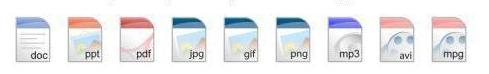 http://www.posterous.com file types