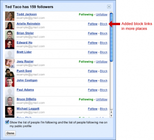 buzz 2 300x273 Google Announces Improvements and Response to Feedback