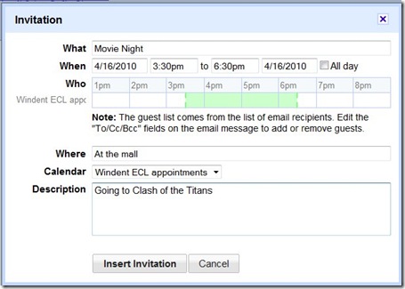 invitationscreen thumb Gmail Gets Drag and Drop Attachments and Insert Calendar Invitation