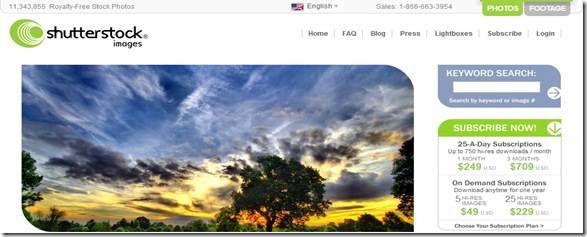 shutterstock thumb Top 21 Places To Find Royalty Free Stock Images