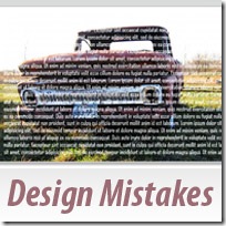 design mistakes thumb Guest Post: Design Elements That Will Kill Your WebSite