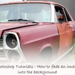 how to fade in image into the background - photoshop cs4