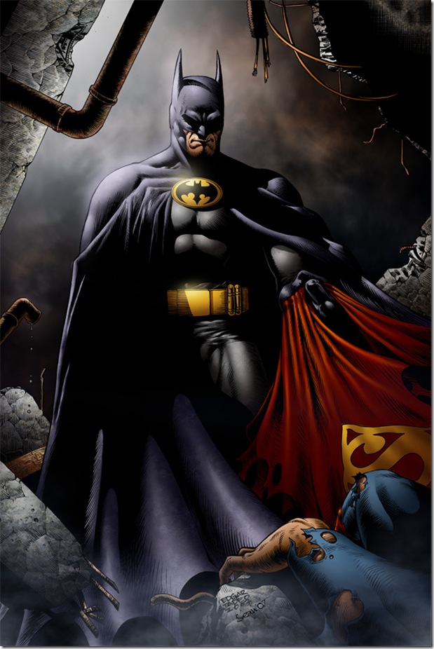 batman digital illustrations