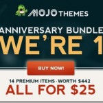 MOJO Themes is offering a $442 in products in one bundle for only $25 and its only for a limited time!