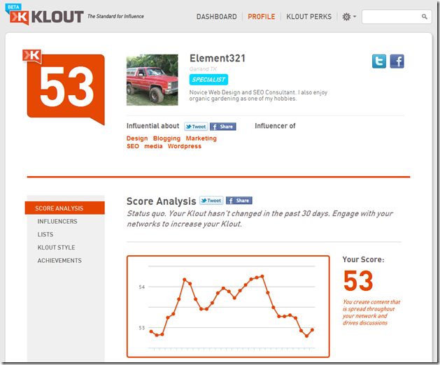 The new Klout - Beta preview!