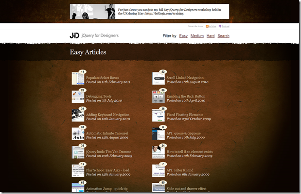 jQuery Resources