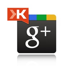 Klout added Google Plus 