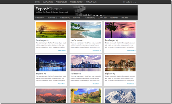 expose by studiopress