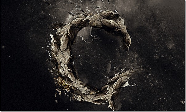 Create a Rocky Text Effect with Space Background in Photoshop