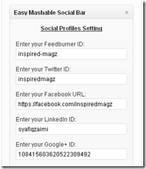 A Mashable Styled Social Sharing Bar – WordPress Plugin