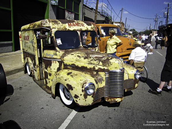 A Rat Rod Delivery Truck
