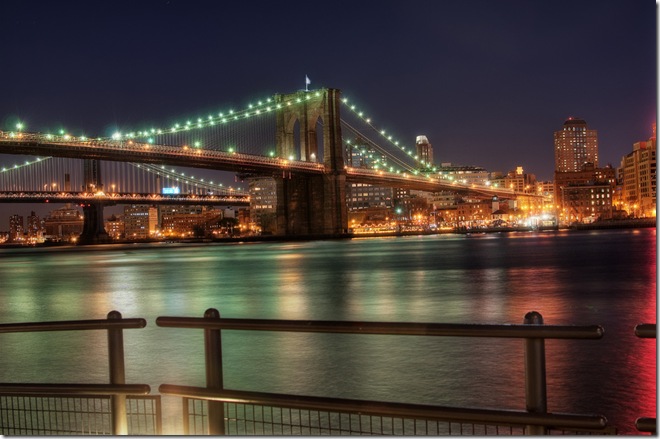 BrooklynBridgeatNight thumb 52 Beautiful Examples  of HDR Photography