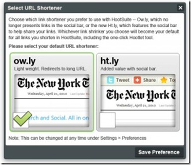 hootsuitecheckbox thumb Hootsuite Adds New URL Shortener Options
