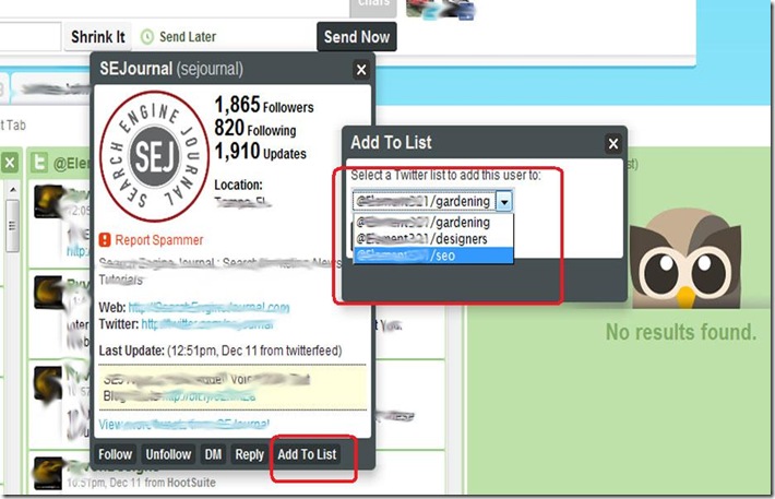 hootsuite screenshot